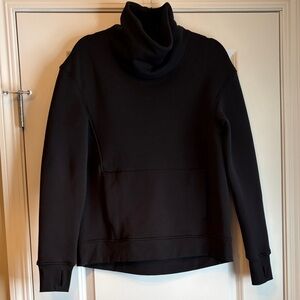 lululemon athletica Black Cowl Neck Women's Sweater